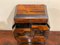Antique Chinese Inlaid Wood Jewelry Box with Decorations in Relif, 1800s 3