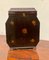 Antique Chinese Inlaid Wood Jewelry Box with Decorations in Relif, 1800s, Image 7