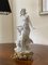 Vintage Italian Biscuit Porcelain & Bronze Figurine by Barbella 9