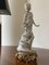 Italienische Vintage Biskuitporzellan & Bronzefigur von Barbella 12