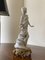 Italienische Vintage Biskuitporzellan & Bronzefigur von Barbella 8