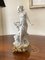 Figurine Biscuit Vintage en Porcelaine et Bronze par Barbella, Italie 5