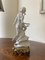 Italienische Vintage Biskuitporzellan & Bronzefigur von Barbella 10
