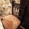 Antike rustikale Esszimmerstühle, 4er Set 6
