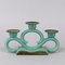 French Art Deco Ceramic Candleholder, 1940s, Image 3