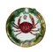 Piatti in maiolica decorata con granchio e aragosta, anni '40, set di 2, Immagine 7