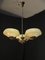 Art Nouveau Brass Chandelier, 1930s 7