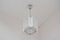 Lámpara colgante de cromo de Napako, años 70, Imagen 7