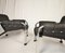 Chrome Armchairs by Viliam Chlebo, 1980s, Set of 2, Image 2