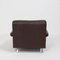 Fauteuil Melodie en Cuir Marron de Ligne Roset 6