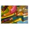 Composición de lápices de colores, congelada en resina, Imagen 4