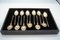 Small Vermeil & Solid Silver Gilded Spoons, Set of 12 3