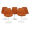 Chaises Tulipe par Eero Saarinen pour Knoll, Set de 5 1