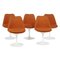 Tulip Stühle von Eero Saarinen für Knoll, 5er Set 1