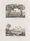 Französische Landschaft - Original Lithographie - 19. Jahrhundert 1