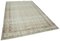 Beige Turkish Vintage Area Rug 2