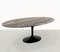 Tavolo ovale Tulip nero di Eero Saarinen per Knoll International, Immagine 5