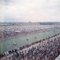 Chantilly Racecourse, Extra Large Limited Estate Stamped Print, 1956 / 2020, Image 1