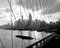Puente de Brooklyn, estampado de fibra de plata y gelatina, años 50, Imagen 1