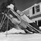 New England Skiing, Limited Estate Stamped, Silver Gelatin Fibre Print, 1955, Image 1