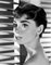 Retrato Audrey Hepburn, impresión de plata con fibras de gelatina, años 50, Imagen 1