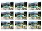 Slim Aarons, Kaufmann House Contact Sheet, Estate Edition, 1970, Immagine 1