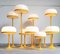 Deutsche Mid-Century Space Age Mushroom Stehlampe von Kaiser Idell / Kaiser Leuchten 35