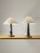 Sculptural French Ebony Table Lamps, 1950s, Set of 2 4