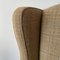 Wingback Chair & Ottoman from Hotel Le Meridien, 1990s , Set of 2, Image 5