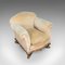 Antique French Beech Tub Armchair, Circa 1900, Image 7