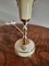 Lampada da tavolo regolabile in bronzo laccato, anni '40, Immagine 4