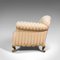 Antique French Beech & Fabric Tub Armchair, Circa 1900, Image 5