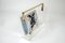 Vintage Acrylic Glass & Brass Magazine Rack by David Lange, 1970's 5