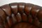 Fauteuils Chesterfield Antique en Cuir, Suède, Set de 2 11