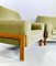 Modernist Velvet Lounge Chairs, 1950s, Set of 2 2