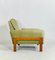 Modernist Velvet Lounge Chairs, 1950s, Set of 2 3