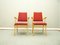 Mid-Century Beech Armchairs, 1962, Set of 2, Image 4