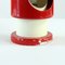 Lampe de Bureau Rocket Rouge et Crème en Métal, Autriche, 1970s 8