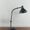 French Gray Metal Desk Lamp from Gillot, 1950s 1