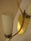 Opa Glass & Brass Sconces, 1940s, Set of 2 5