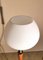 Lámpara de pie italiana posmoderna de cerezo, vidrio opalino, años 90, Imagen 10