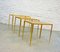 Mid-Century German Brass Coffee Tables from Vereinigte Werkstätten, 1960s, Set of 3, Image 6