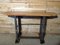 Antique Industrial Iron Hall Table with Wooden Top from Singer, 1920s, Image 12