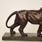 Big German Art Deco Lion Sculpture in Ceramic, Terracotta Copper, 1930, Image 14