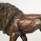 Big German Art Deco Lion Sculpture in Ceramic, Terracotta Copper, 1930 9