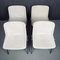 Mid-Century Italian White Modus Dining Chairs by Osvaldo Borsani for Tecno, 1970s, Set of 4 9