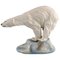 Large Art Deco Porcelain Figurine of Polar Bear 1