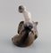 Faun Pulling Bear's Ear Porcelain Figurine from Royal Copenhagen, 1920s 3