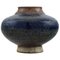 Kleine Vase aus glasierter Keramik, 1960er 1