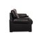Model Ds 70 Black Leather 2-Seater Sofa from de Sede 8